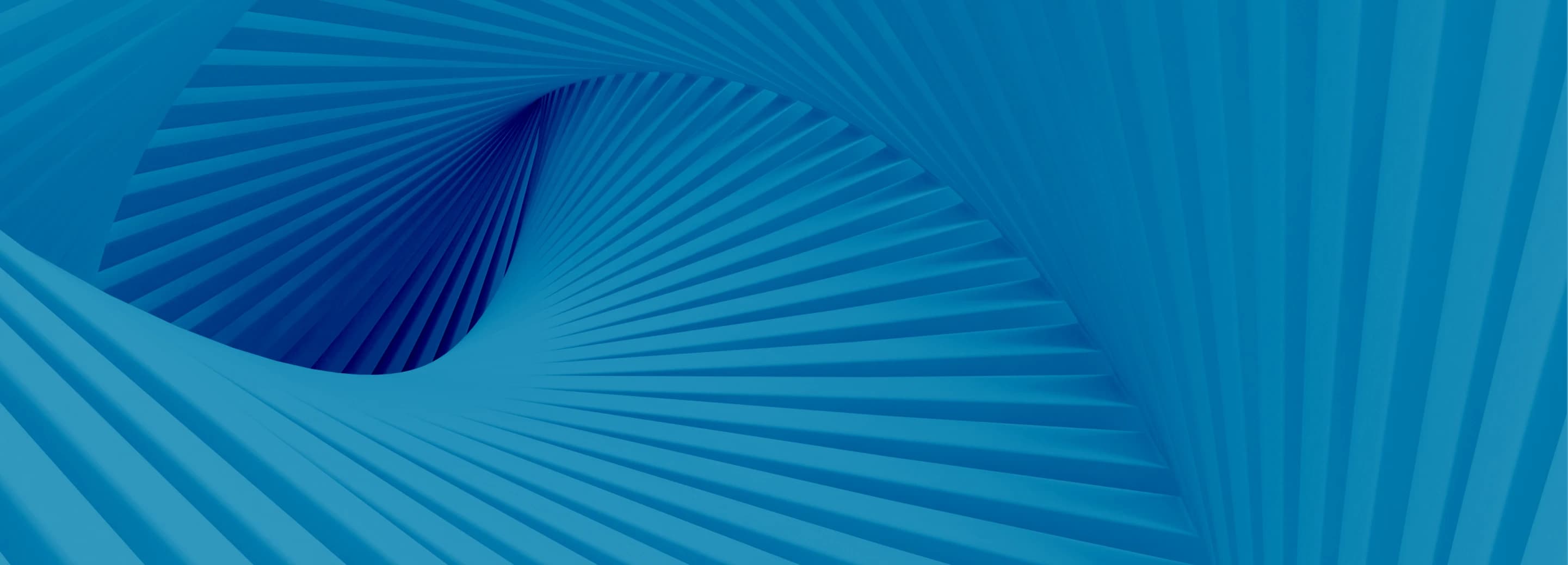 Abstract Blue Spiral