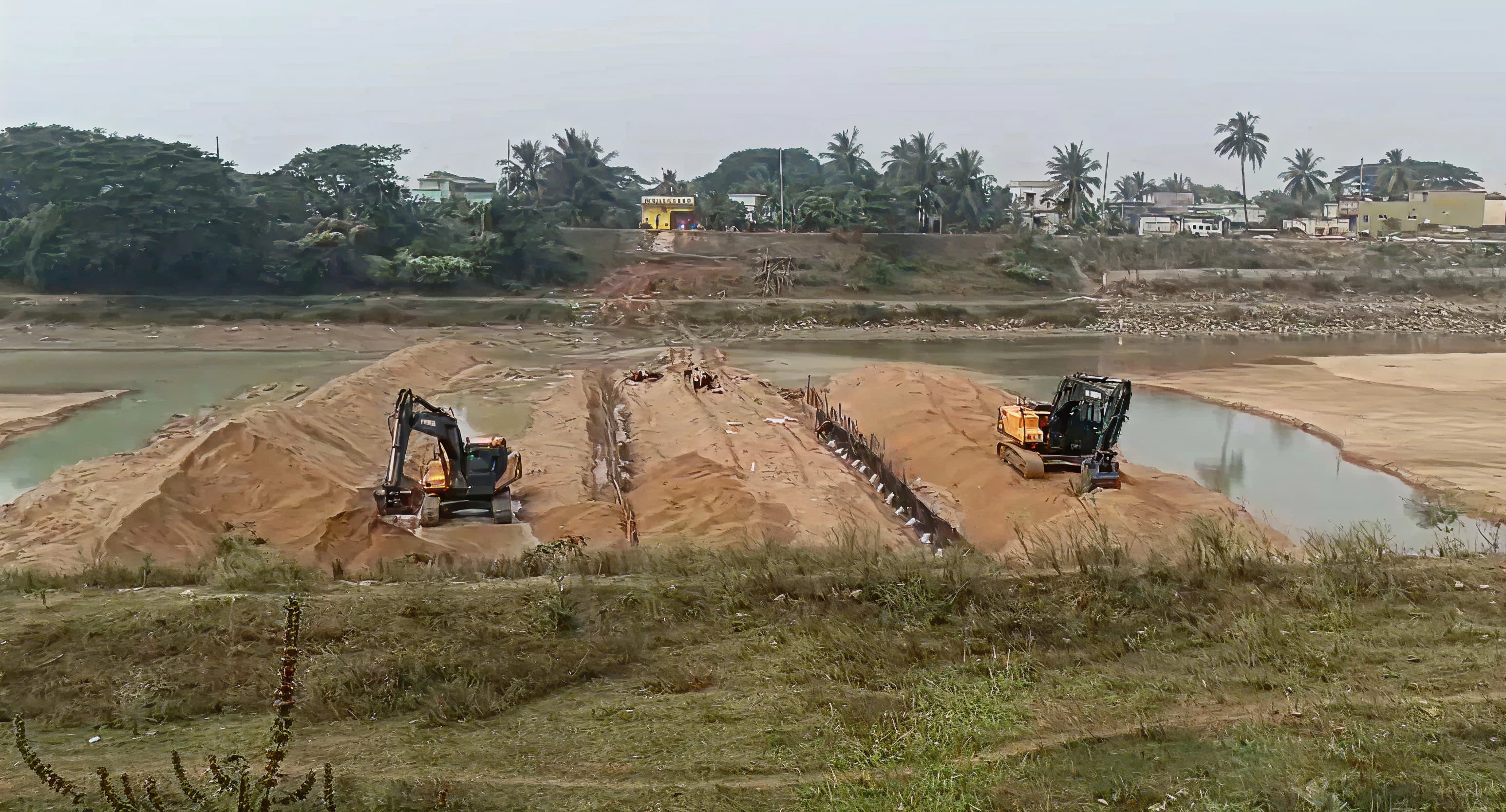 In-Stream Storage Structures (Barrage) across River Daya